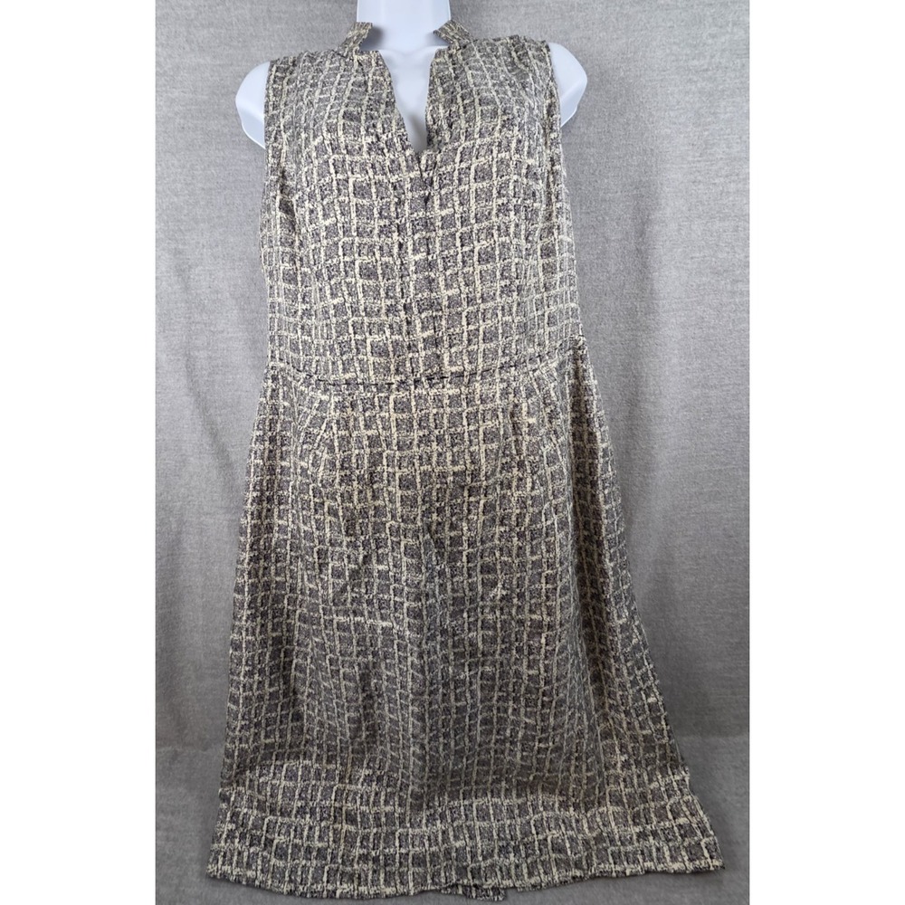 Dara Lamb Haute de Gamme Silk Sheath Dress M 8-10 Lined Designer Old Money Party
